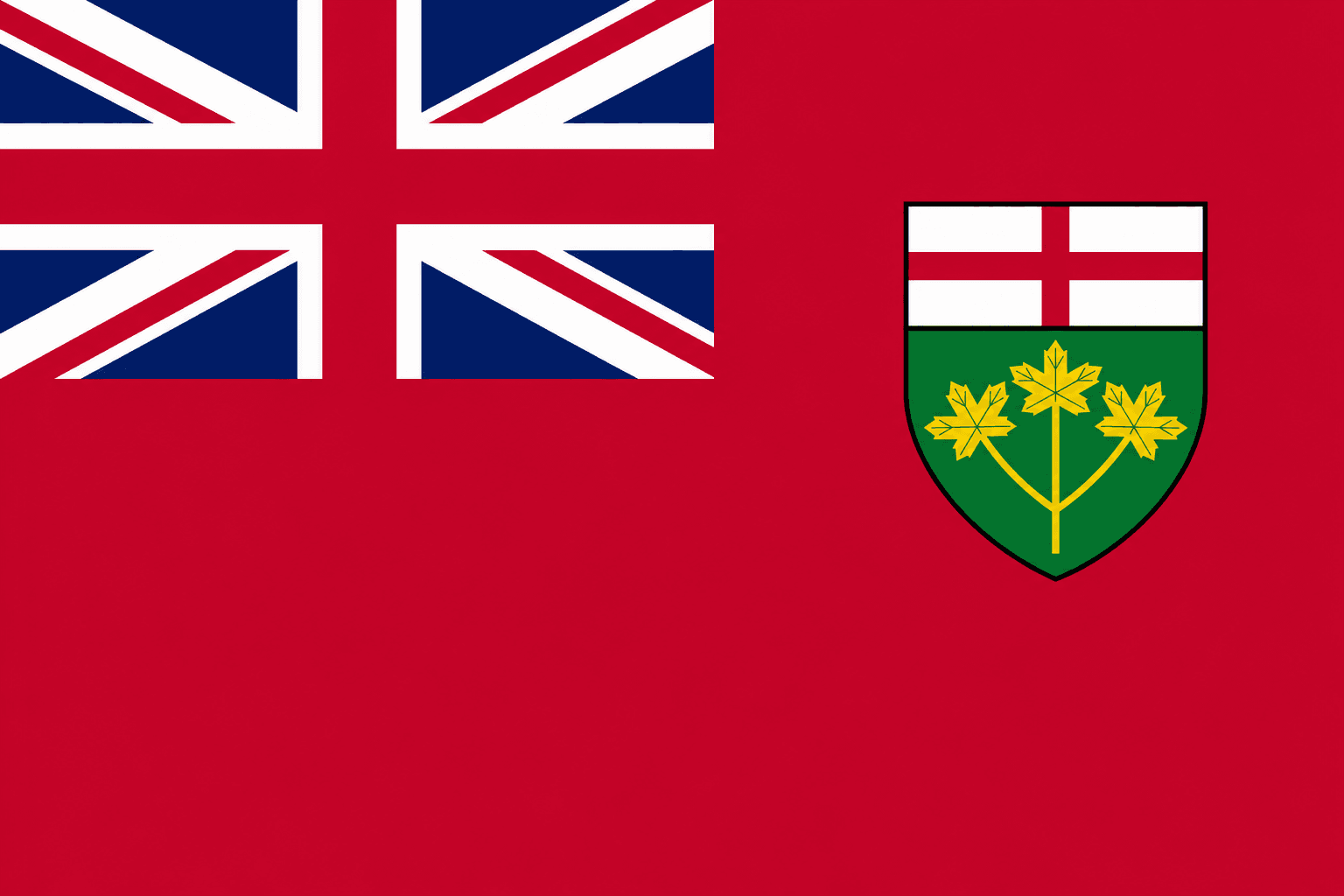 Ontario flag ConstructionX market planning
