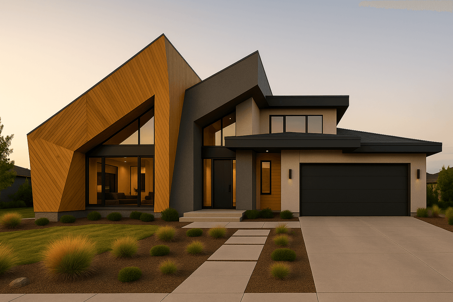 Contemporary custom home builders using advanced building science and modern design.